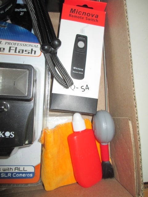 Nikon Coolpix S3500 Digital Camera, Tripods, Filters, Zeikos Flash, etc. - 2
