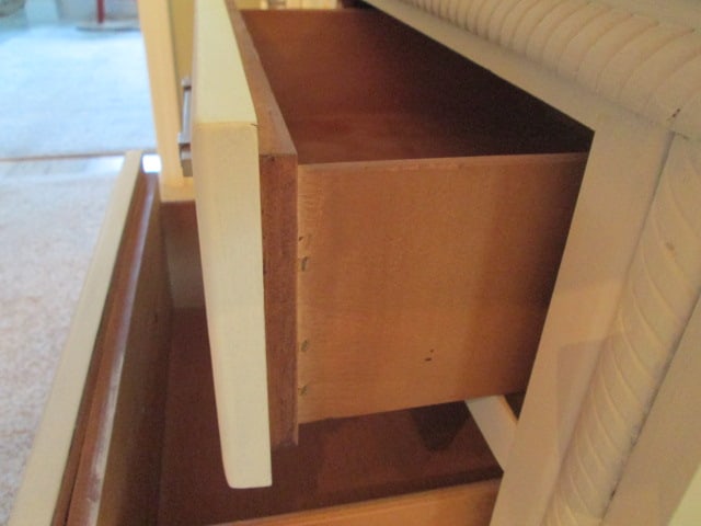 Pair of Dover Manor Painted Cream 2 Drawer Nightstands - 6