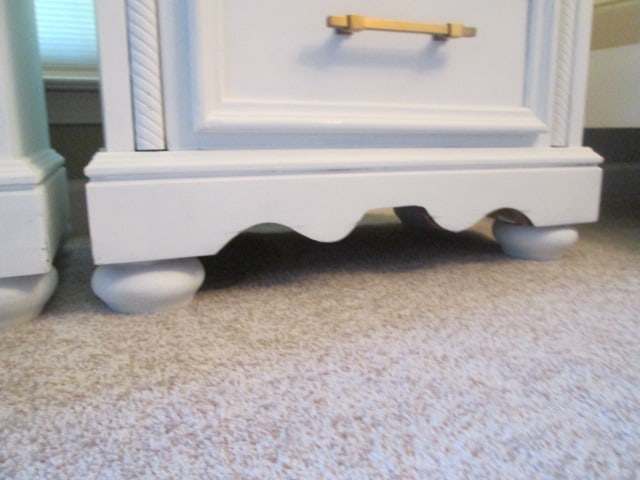 Pair of Dover Manor Painted Cream 2 Drawer Nightstands - 7