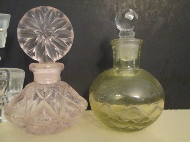 Four Art Glass Perfume Bottles - 2