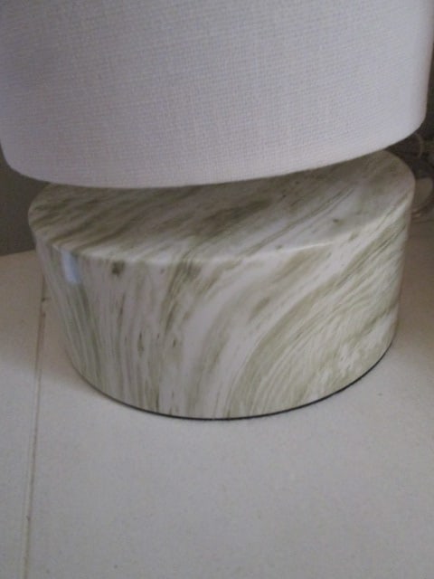 Pair of Threshold Cylindrical Torchiere Table Lamps - 4