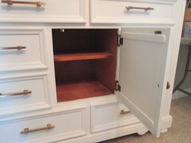 Dover Manor Painted Cream Tall Gentleman's Dresser - 11