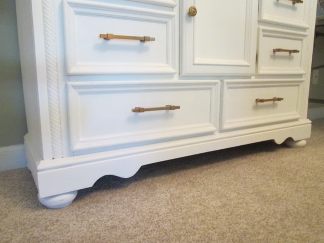 Dover Manor Painted Cream Tall Gentleman's Dresser - 6