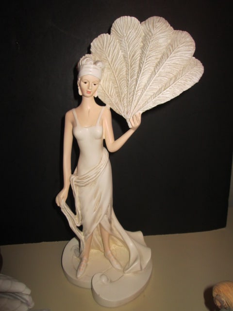 Three Musical Figurines and Feather Dancer Figure - 5