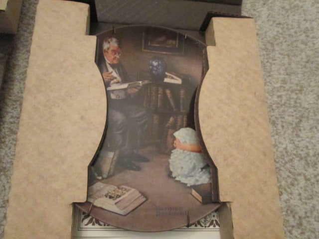 Eight Knowles "Norman Rockwell" Collector Plates - 6