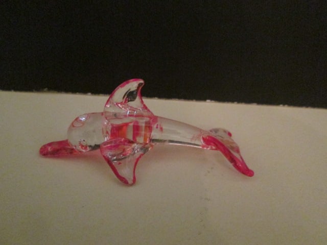 Enemaled Hummingbirds, Stained Glass Window Hangers, Crystal Bear Figurine, - 5