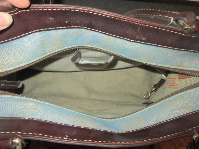 Three Dooney & Bourke Monogram Canvas Purses - 10