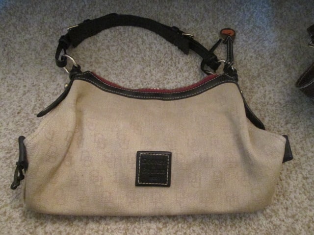 Three Dooney & Bourke Monogram Canvas Purses - 5