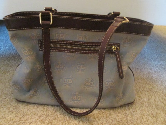 Three Dooney & Bourke Monogram Canvas Purses - 8