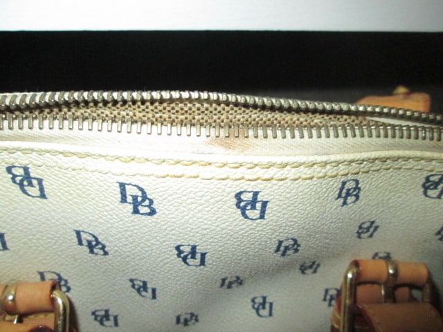 Two Dooney & Bourke Monogram Satchel Purses - 6