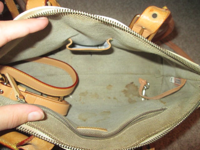 Two Dooney & Bourke Monogram Satchel Purses - 9