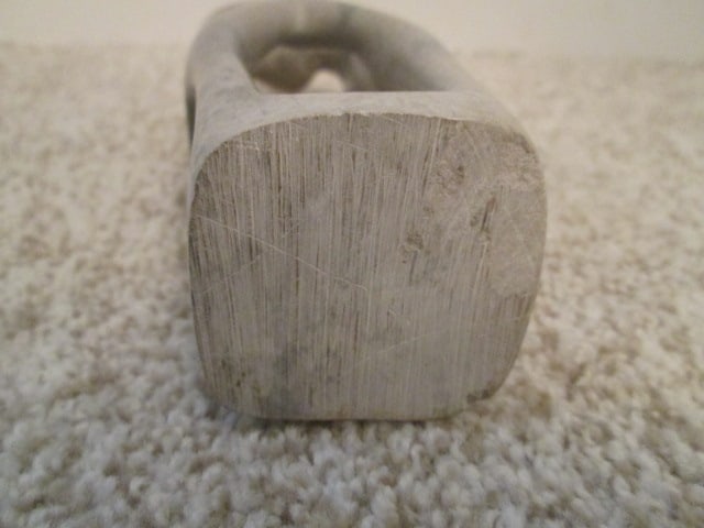 Modernist Carved Stone Intertwined Couple Figural Sculpture - 4