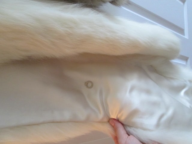 Vintage Ivory/Cream Fur Shoulder Wrap Stole - 2