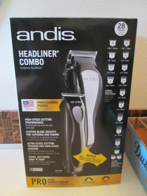 New in Box andis Headliner Combo Home Pro Haircutting Kit: Model 68120