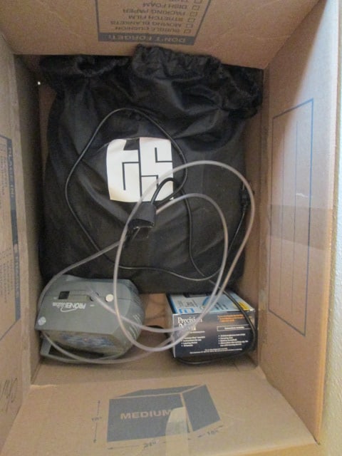 HoMedics Heated Foot Massager, Precision Xtra Blood Glucose Monitor in Original Box and: Proneb Ultra Model 85B0000 PARI Nebulizer. Massager and Nebulizer power on, Local Pickup Only