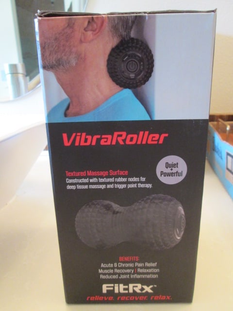 New in Box FitRx VibraRoller Vibrating Massage Roller - 4