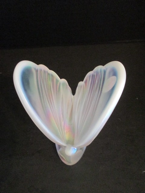 Fenton Iridescent Art Glass Butterfly - 2
