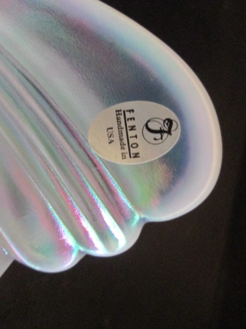 Fenton Iridescent Art Glass Butterfly - 4