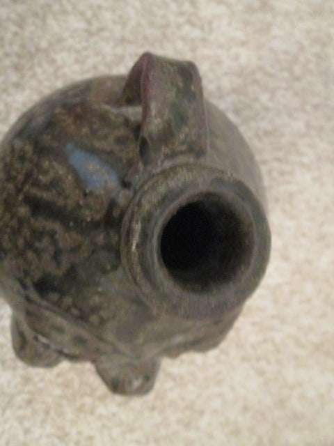 2006 Grace Nell Hewell Signed and Dated Southern Folk Art Face Jug - 4