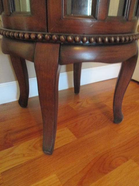 Bernards Display Drum Table with Door - 4