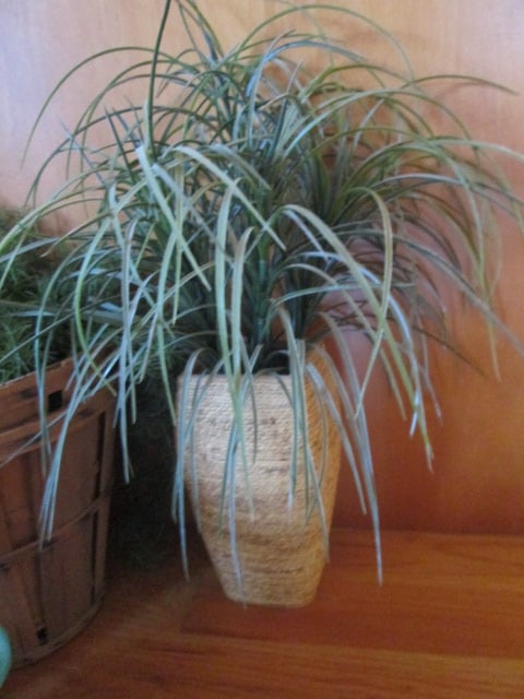 Artificial Greenery in Woven, Metal and Ceramic Vessels - 4