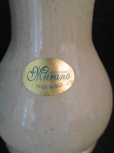 Navagero Glassworks Murano, Italy Art Glass Vase by Master Giuliano Tosi with COA - 4