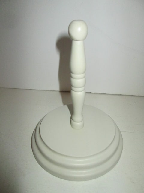 Fenton Signed Handpainted Pink Art Glass Bonnet with Wood Stand - 6