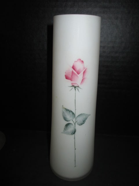 Five Porcelain and Glass Vases - 4