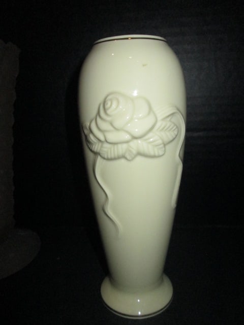 Five Porcelain and Glass Vases - 5