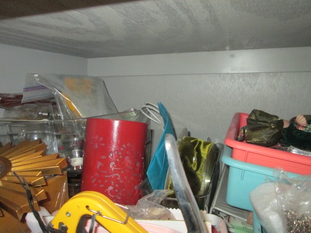 Contents of Built-In Storage Cabinet and Chest-Artificial Florals - 14