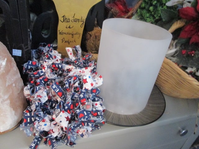Contents of Built-In Storage Cabinet and Chest-Artificial Florals - 2