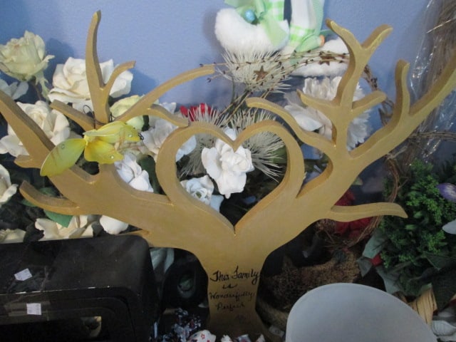 Contents of Built-In Storage Cabinet and Chest-Artificial Florals - 5