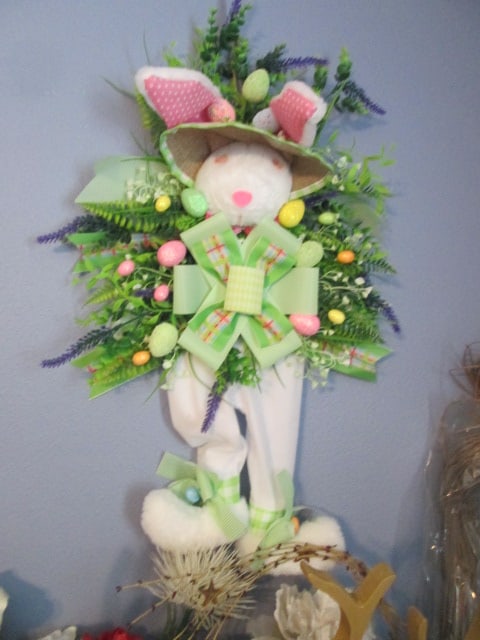 Contents of Built-In Storage Cabinet and Chest-Artificial Florals - 6