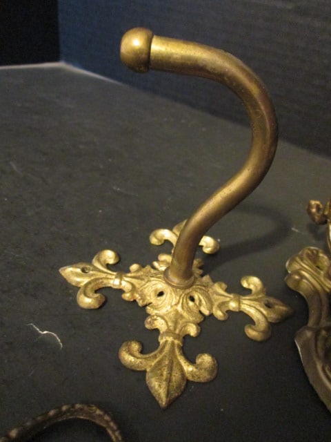 Brass Hook and Wall Mount Door Bell - 2