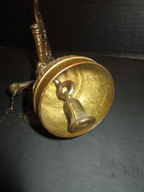 Brass Hook and Wall Mount Door Bell - 5