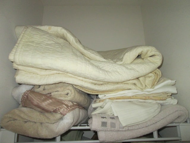 Linen Closet Contents-Sheets, Bedspreads, Towels, Mattress Pad, etc. - 2