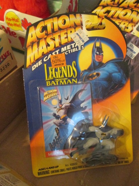 1990's Kenner Action Masters Die Cast Metal Collector Figures and topps Entertainment - 5