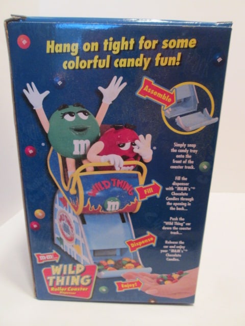 M&M/Mars "M&M Wild Thing" Roller Coaster Dispenser in Original Box - 3
