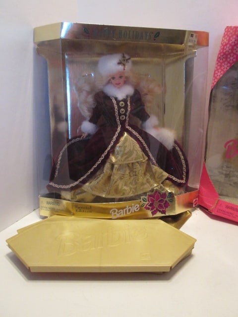 Two Mattel Collector Barbie Dolls in Original Boxes - 2