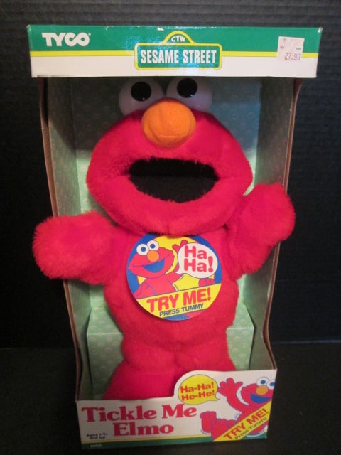 1996 Tyco "Tickle Me Elmo" in Original Box: #62715