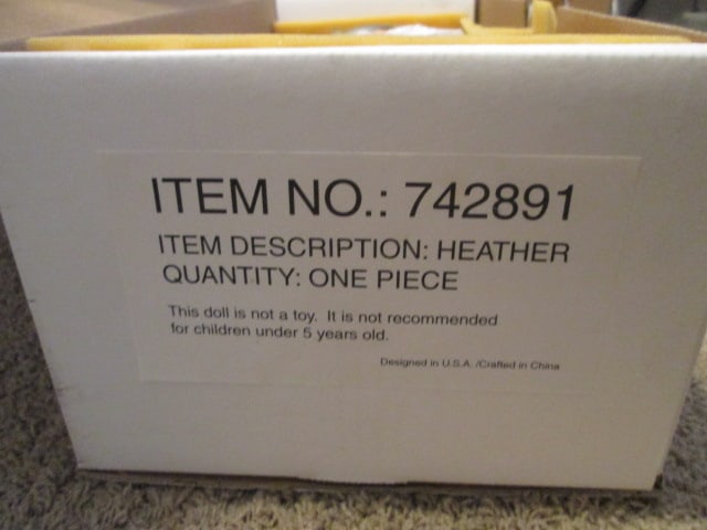 Four Porcelain Collector Dolls in Original Boxes - 8