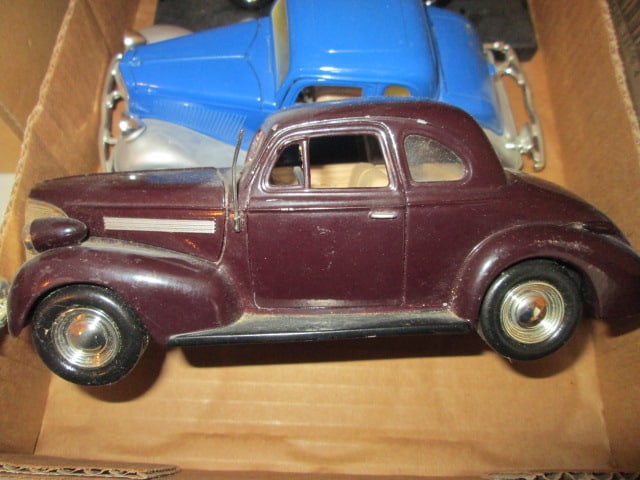 Three Metal Collector Scaled Die Cast Cars - 2