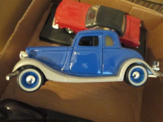 Three Metal Collector Scaled Die Cast Cars - 3