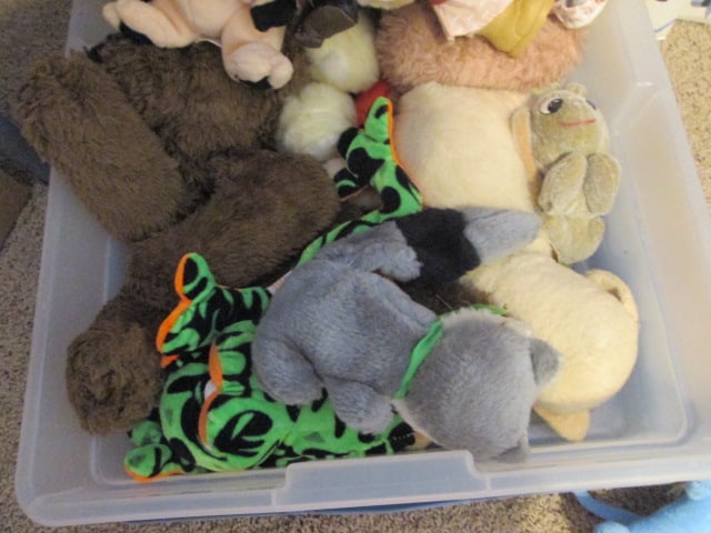 Plush Animals, Baby Dolls in Original Boxes and Hand Crafted Folk Art Dolls - 8