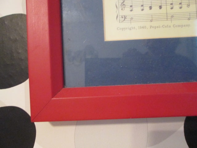Framed and Matted "The Pepsi-Cola Jingle" Illustration and Sheet Music - 6