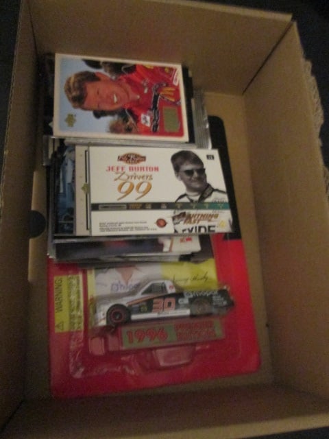 1996 NASCAR Trading Cards and Racing Champions "Jimmy Hensley" Craftsman: Truck Series 1:64 Scale Diecast in Original Box