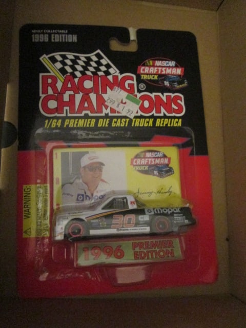 1996 NASCAR Trading Cards and Racing Champions "Jimmy Hensley" Craftsman - 5