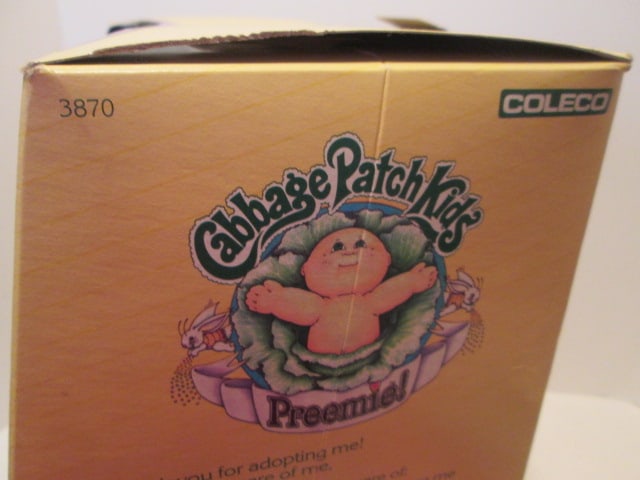 Two 1990's Coleco "Cabbage Patch Kids" Dolls-One in Original Box - 13