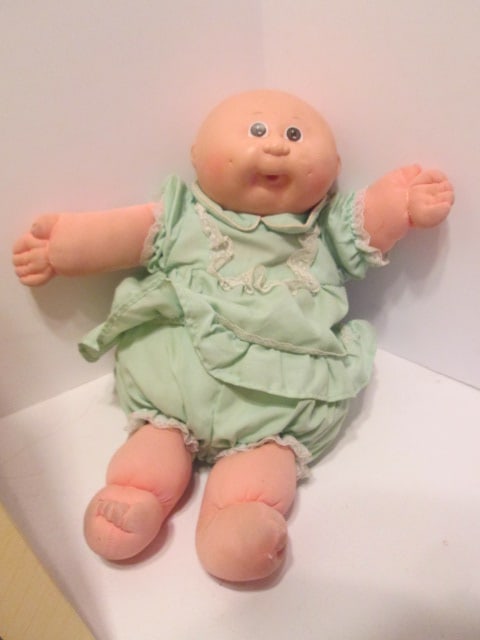 Two 1990's Coleco "Cabbage Patch Kids" Dolls-One in Original Box - 2
