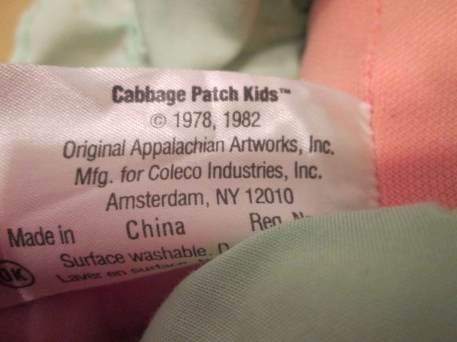 Two 1990's Coleco "Cabbage Patch Kids" Dolls-One in Original Box - 7